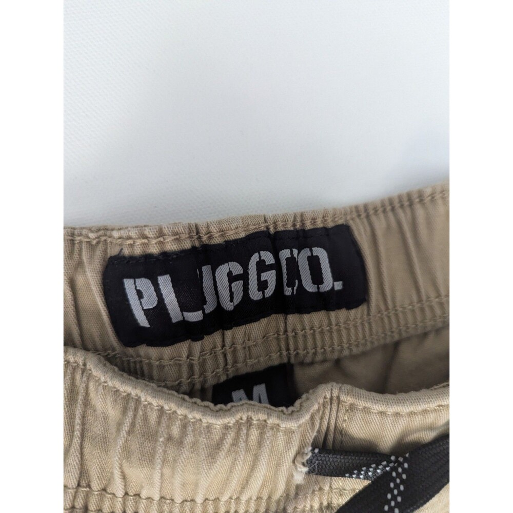 PLUGG Vintage Wash Men’s Brown Khaki Cargo Pants Size Medium Y2k - Picture 5 of 10